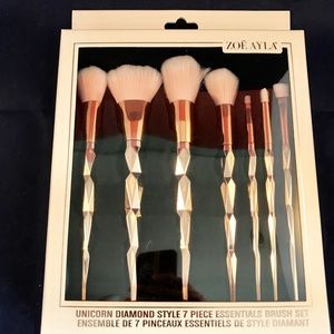 ZOE AYLA UNICORN DIAMOND 7 PIECE ESSENTIALS BRUSH